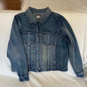 Venus Denim Plus Size Jacket